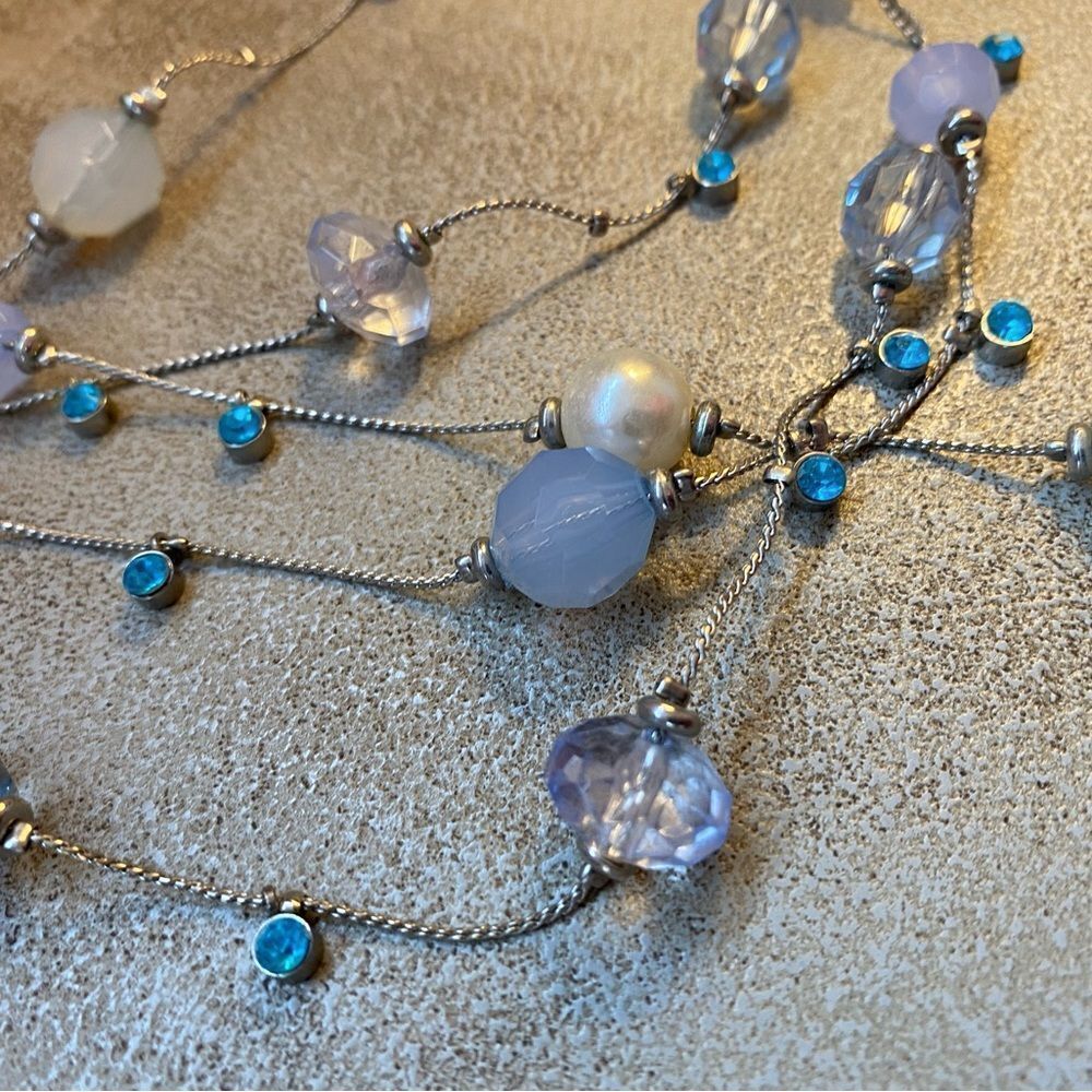 Multi Stand Beadedstation Statementnecklace - image 6